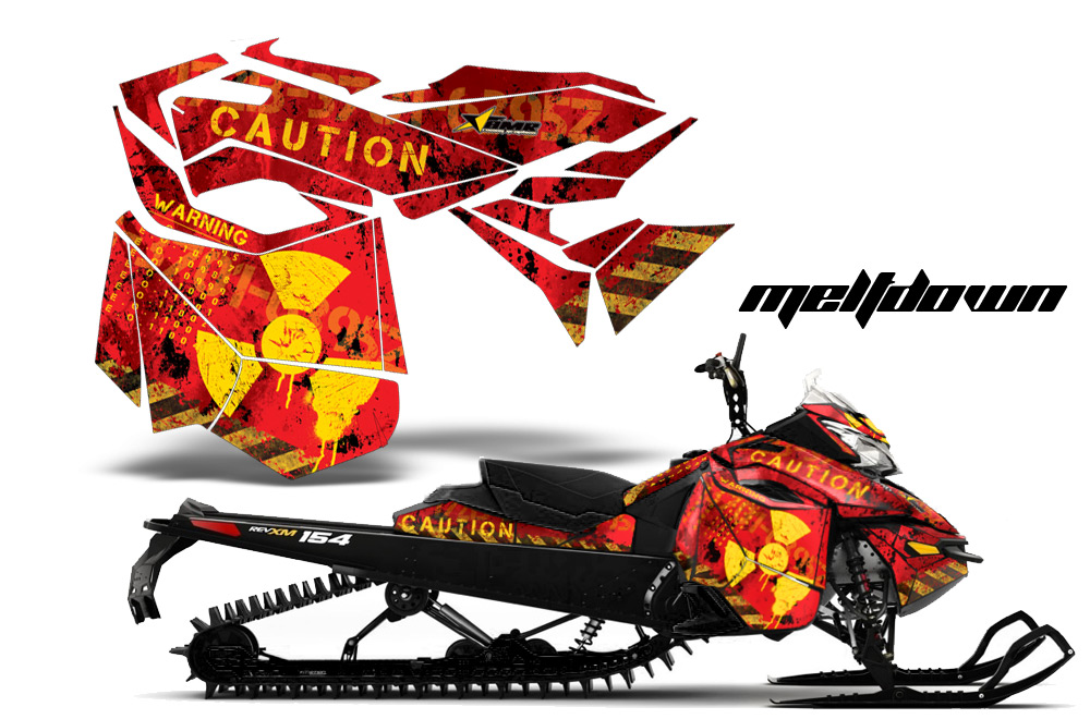 Ski-Doo Rev XM Summit 2013 Graphics Kit MD YR